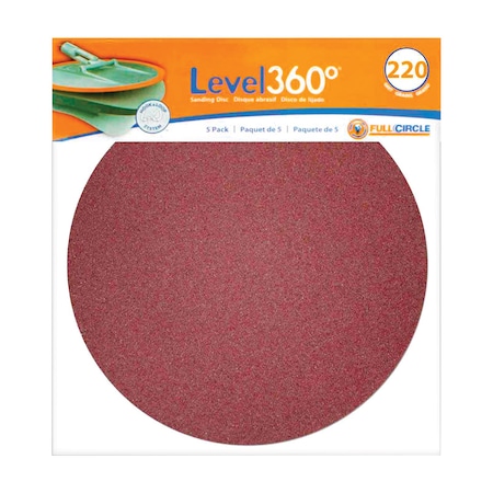 SANDING DISC 220GRIT 5PK